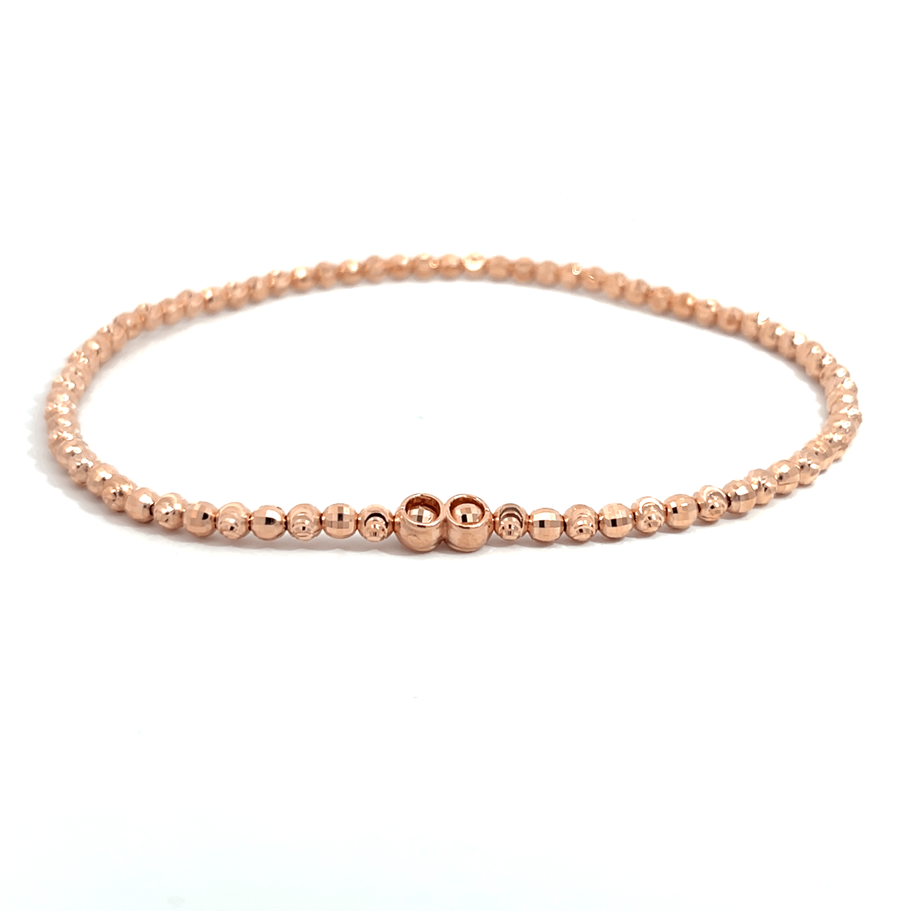 Italian 925 Silver Stretchable Anklet adjustable festive wear ankle jewelry for girls and women