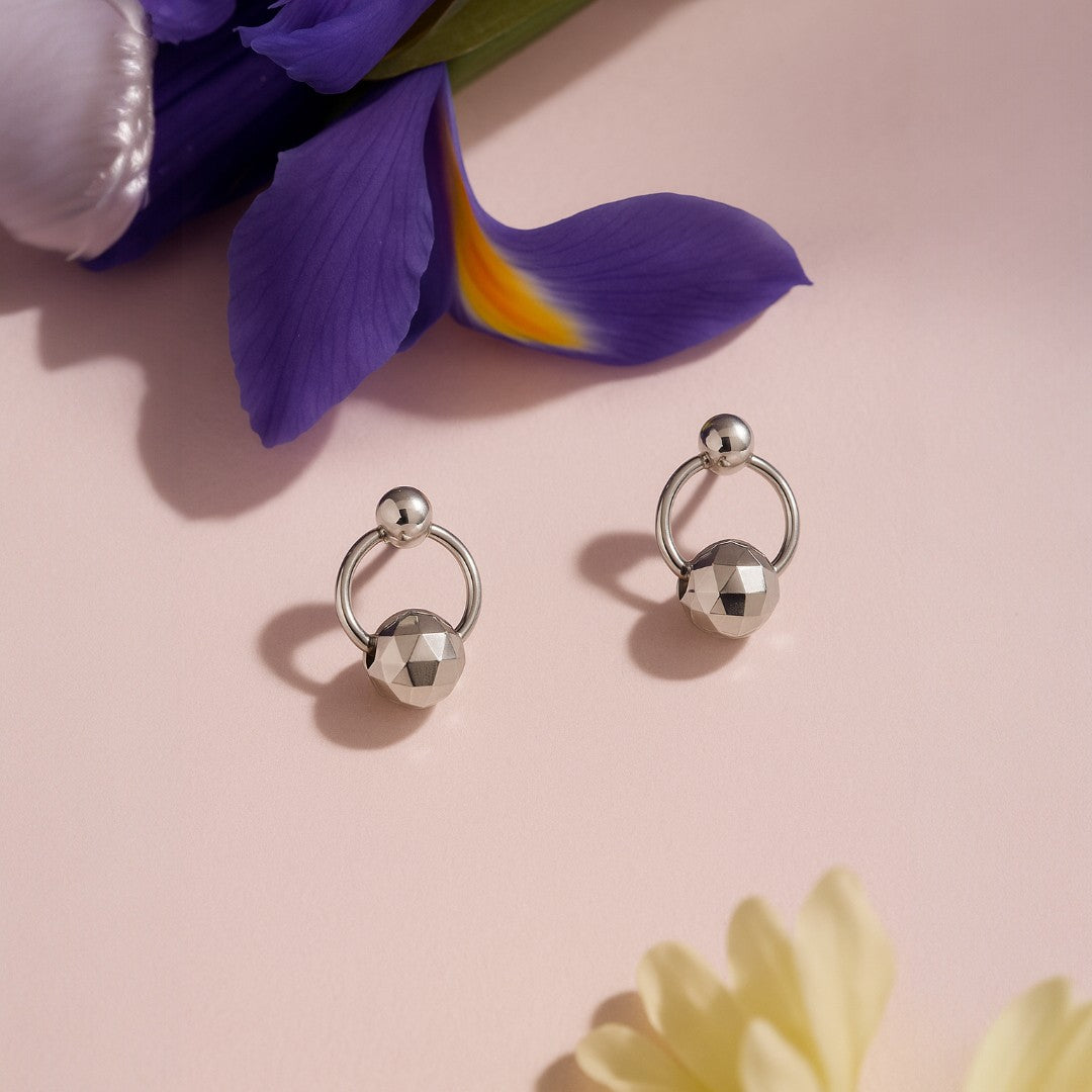 Amber 925 Silver Earrings for women and girls for daily wear