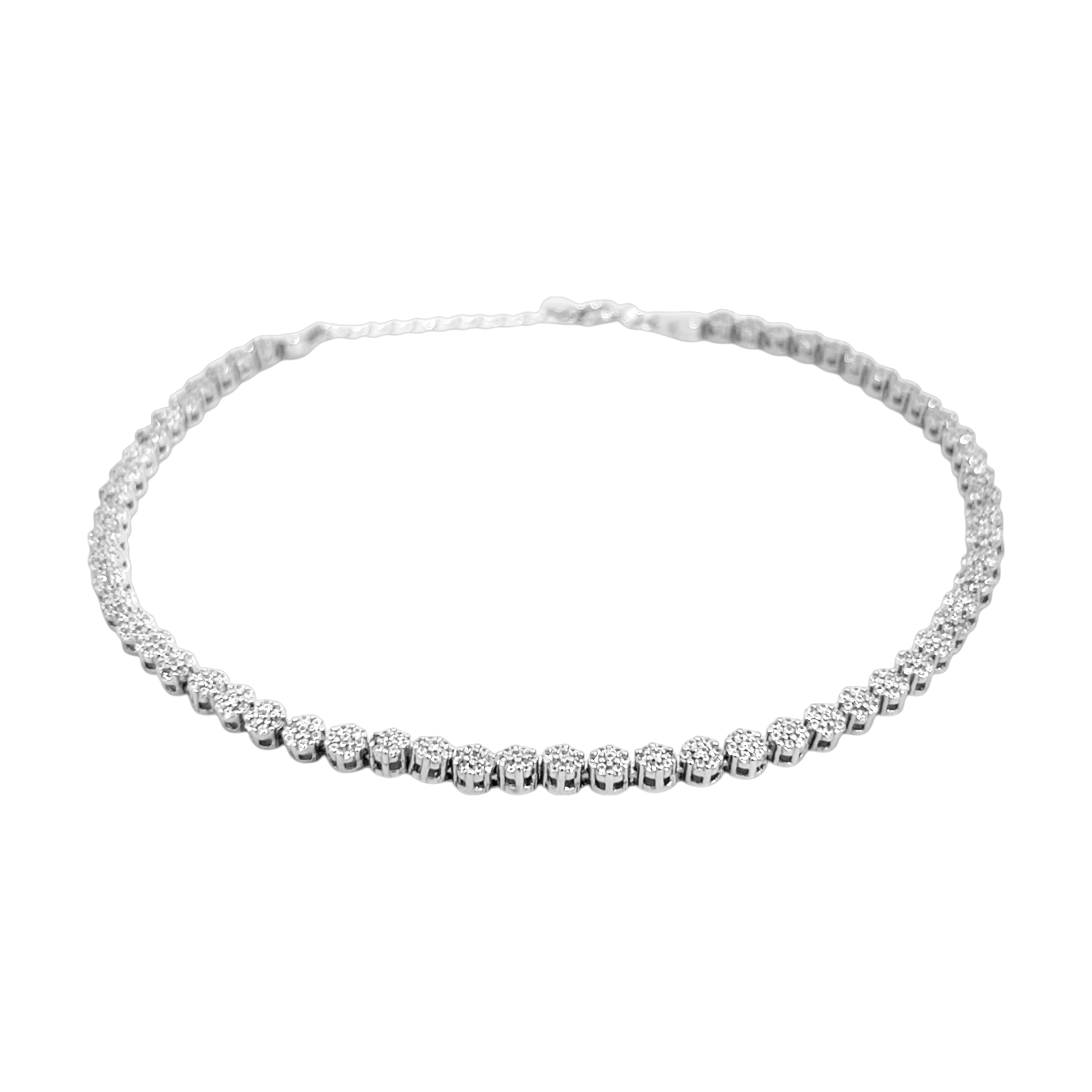Purpleluck Silver Eternal Shine Anklet dainty jewelry for women gift for girlfriend