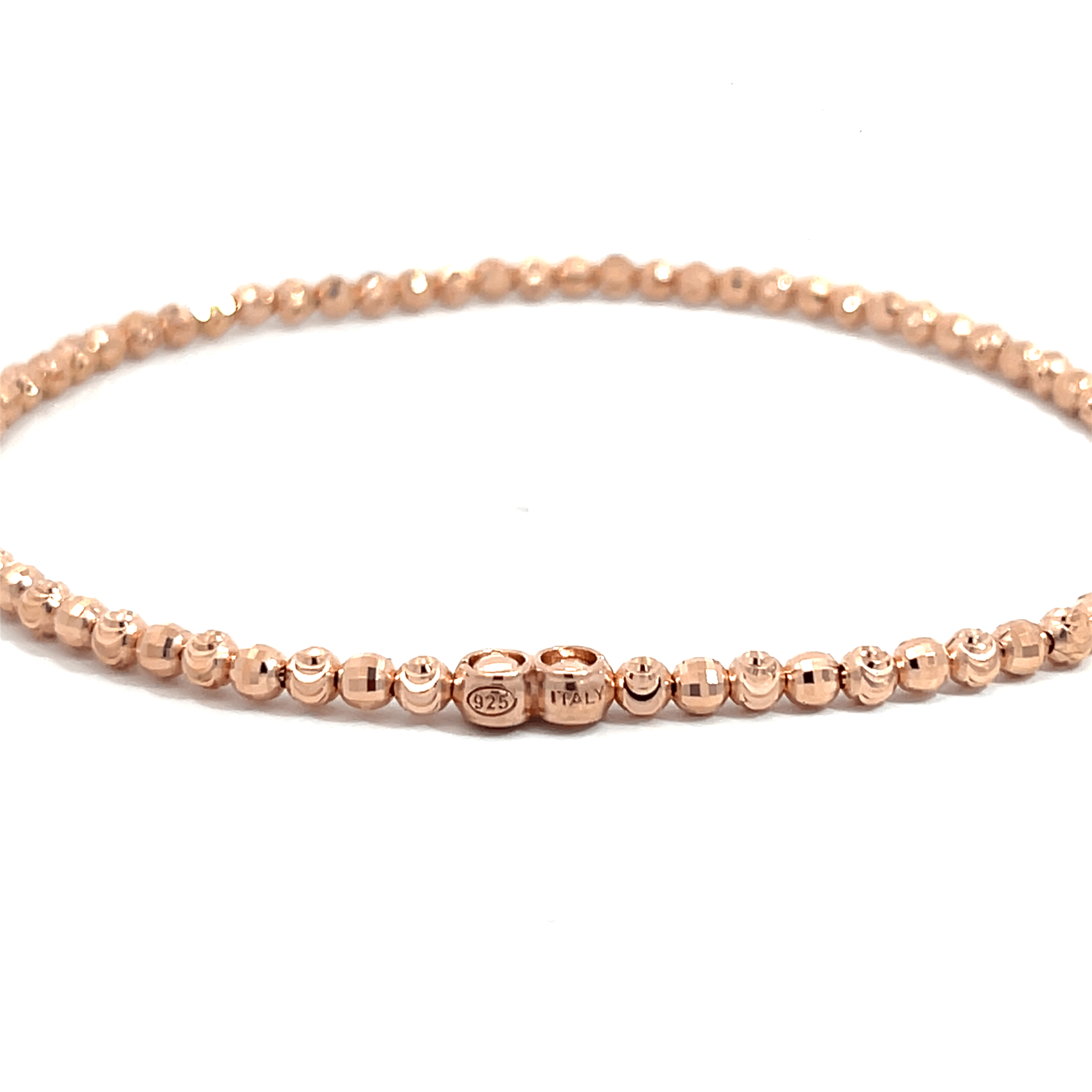Italian 925 Silver Stretchable Anklet adjustable festive wear ankle jewelry for girls and women