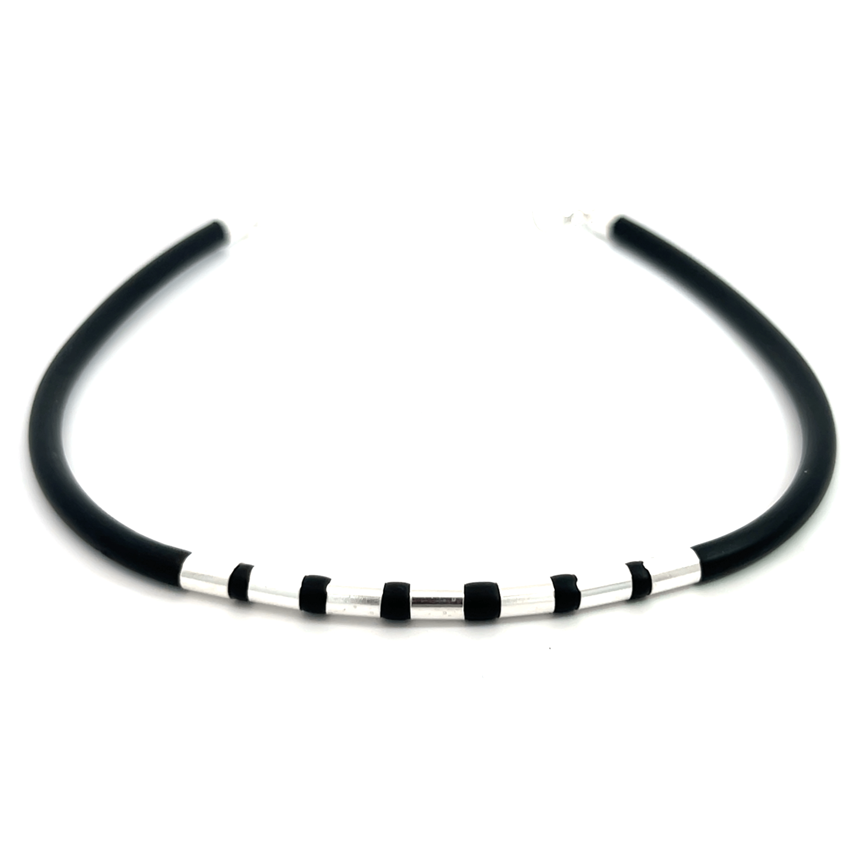 Purpleluck Night Veil 925 Silver Anklet traditional black anklet for women. Trendy and minimal anklet for daily wear