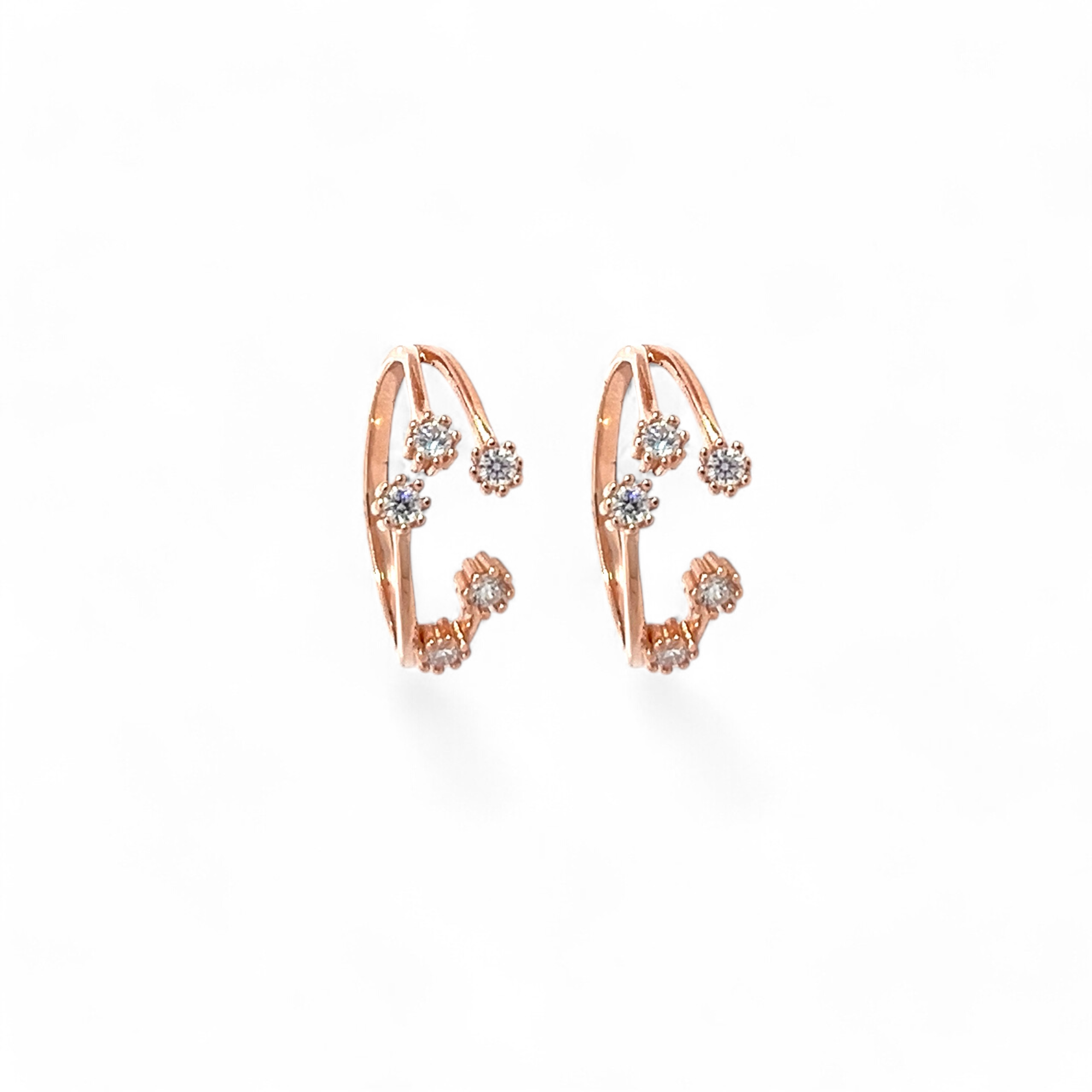 PurpleLuck Priyamani Rose Gold Toe Rings . Sterling Silver simple daily wear toe rings. Gift for Wife.