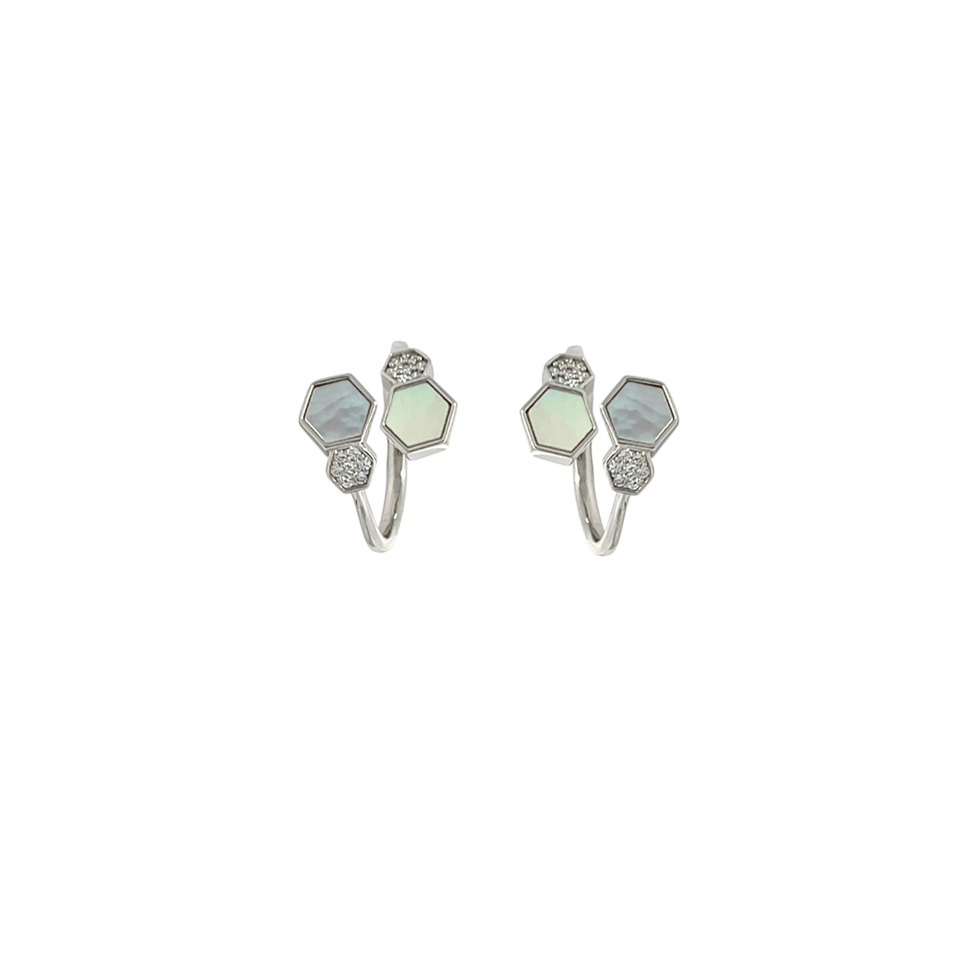 Purpleluck Silver HexaGlow Toe Rings for women adjustable simple daily wear
