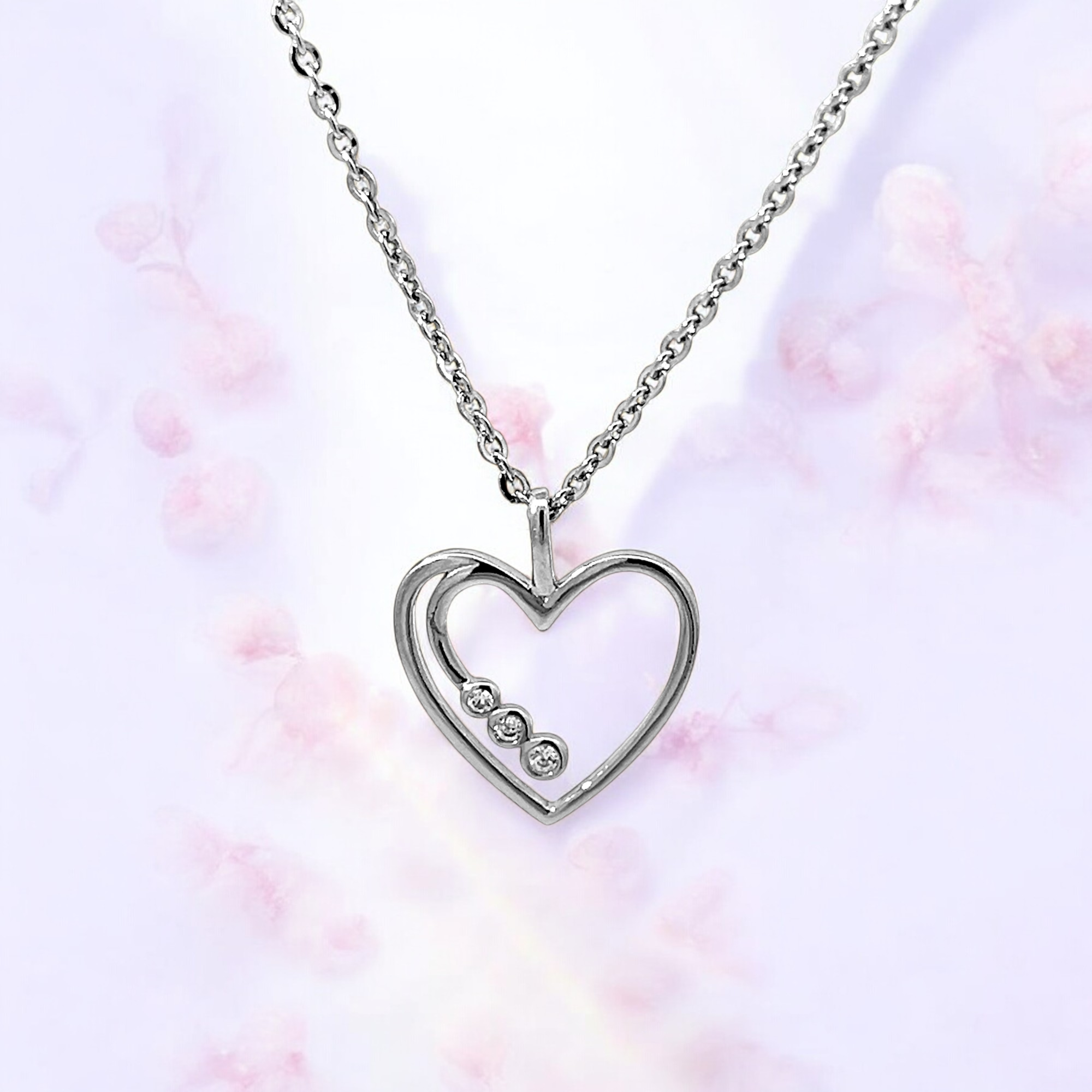 PurpleLuck Zendaya 925 Silver Heart Pendant for gifting for girlfriend and wife for Valentines day and anniversaries