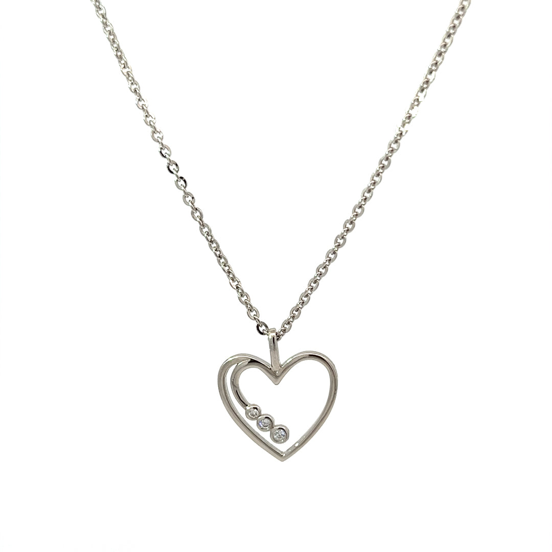 PurpleLuck Zendaya 925 Silver Heart Pendant for gifting for girlfriend and wife for Valentines day and anniversaries