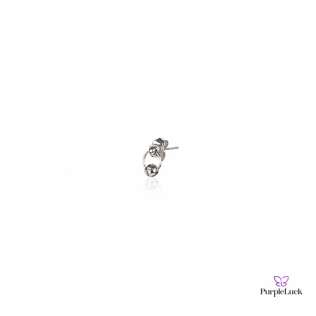 Amber Silver Earrings - purpleluck.co