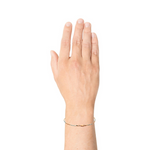 Elsa 925 Silver Gold Plated Italian Bracelet minimal style bracelet perfect for gifting