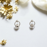 Amber 925 Silver Earrings for women and girls for daily wear