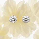 Kylie 925 Silver Solitaire Earrings
