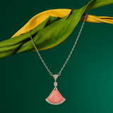 Pink Petal 925 Silver Pendant