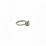 PurpleLuck Laura Silver Solitaire Ring