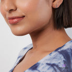 Amber 925 Silver Earrings for women and girls for daily wear
