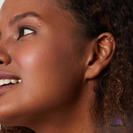 PurpleLuck Allison  Rose Gold Ear Cuffs. Sterling silver trendy and modern design for women and girls