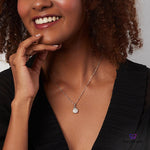 PurpleLuck Fruit Ninja 925 Silver Necklace cute and charming pendant with adjustable chain. Gift for sister, girlfriend and wife