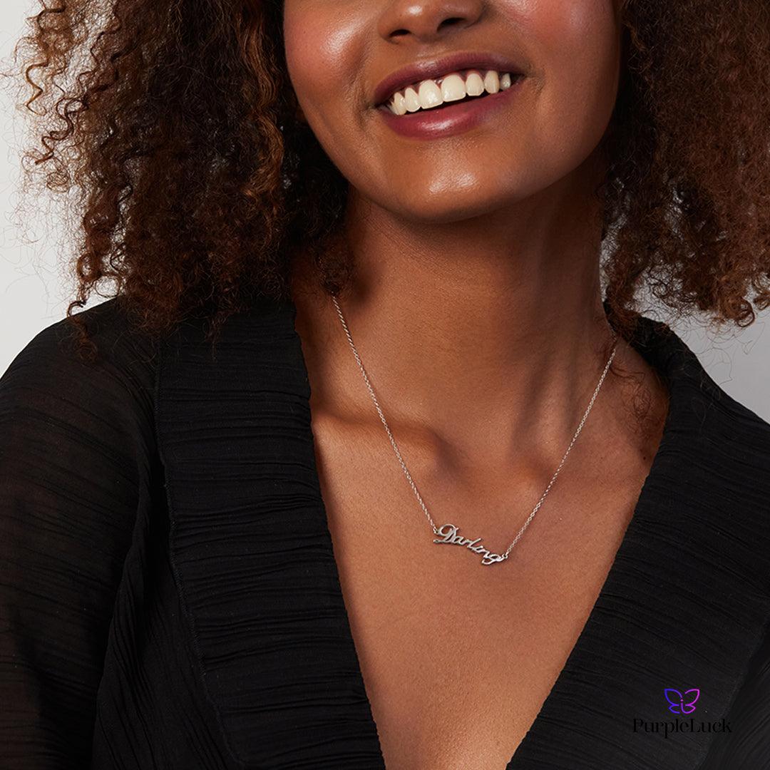 PurpleLuck Darling Silver Pendant