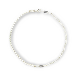 PurpleLuck Tamanna 925 Silver Anklet. Elegant and simple daily wear anklet for women and girls