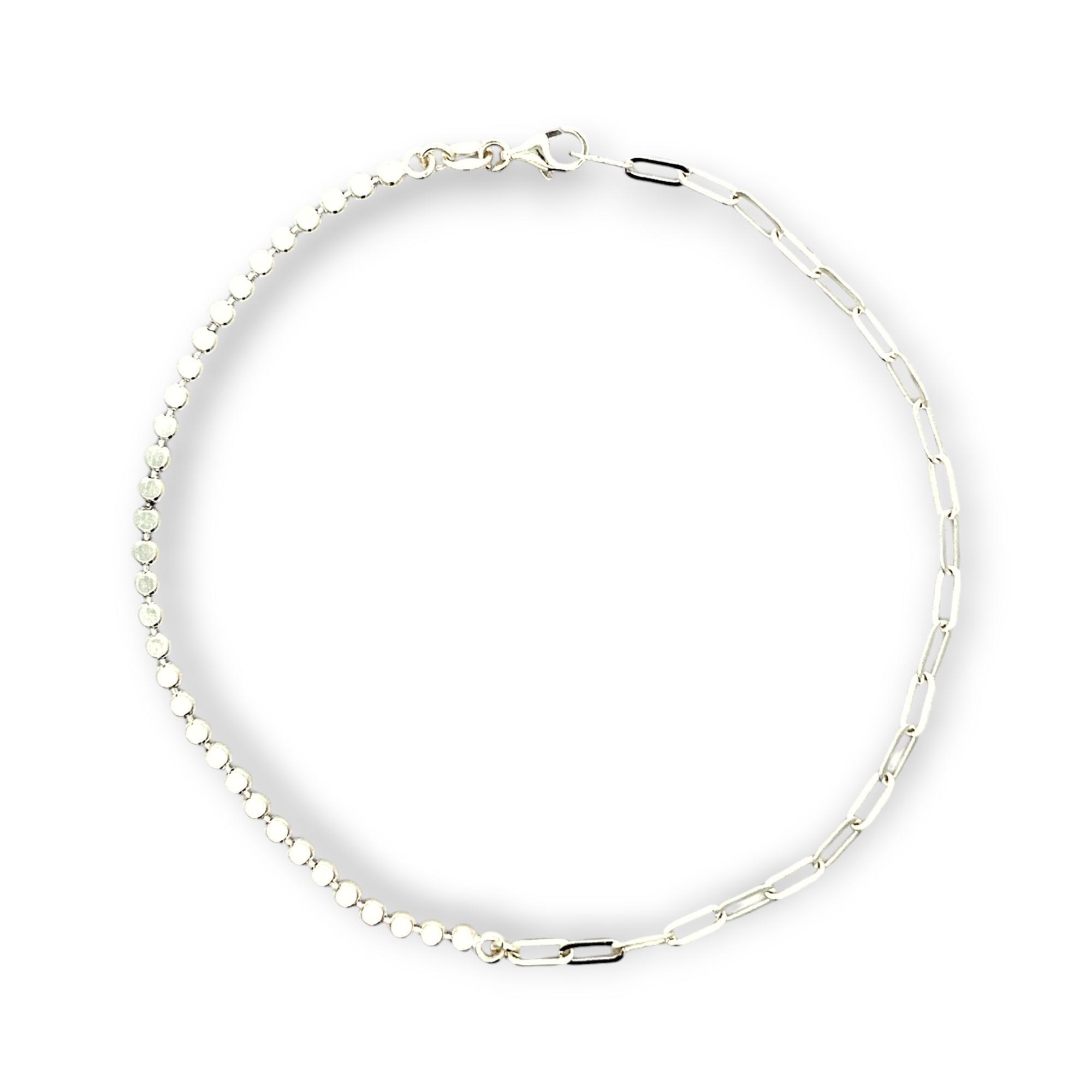 PurpleLuck Tamanna 925 Silver Anklet. Elegant and simple daily wear anklet for women and girls