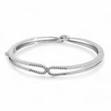 PurpleLuck Vanessa 925 Silver Bracelet. Dual sided festive wear bracelet for women and girls