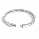 PurpleLuck Vanessa 925 Silver Bracelet. Dual sided festive wear bracelet for women and girls