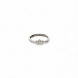 Purpleluck Angelina 925 Silver Ring. Trendy adjustable and simple daily wear ring for women and girls