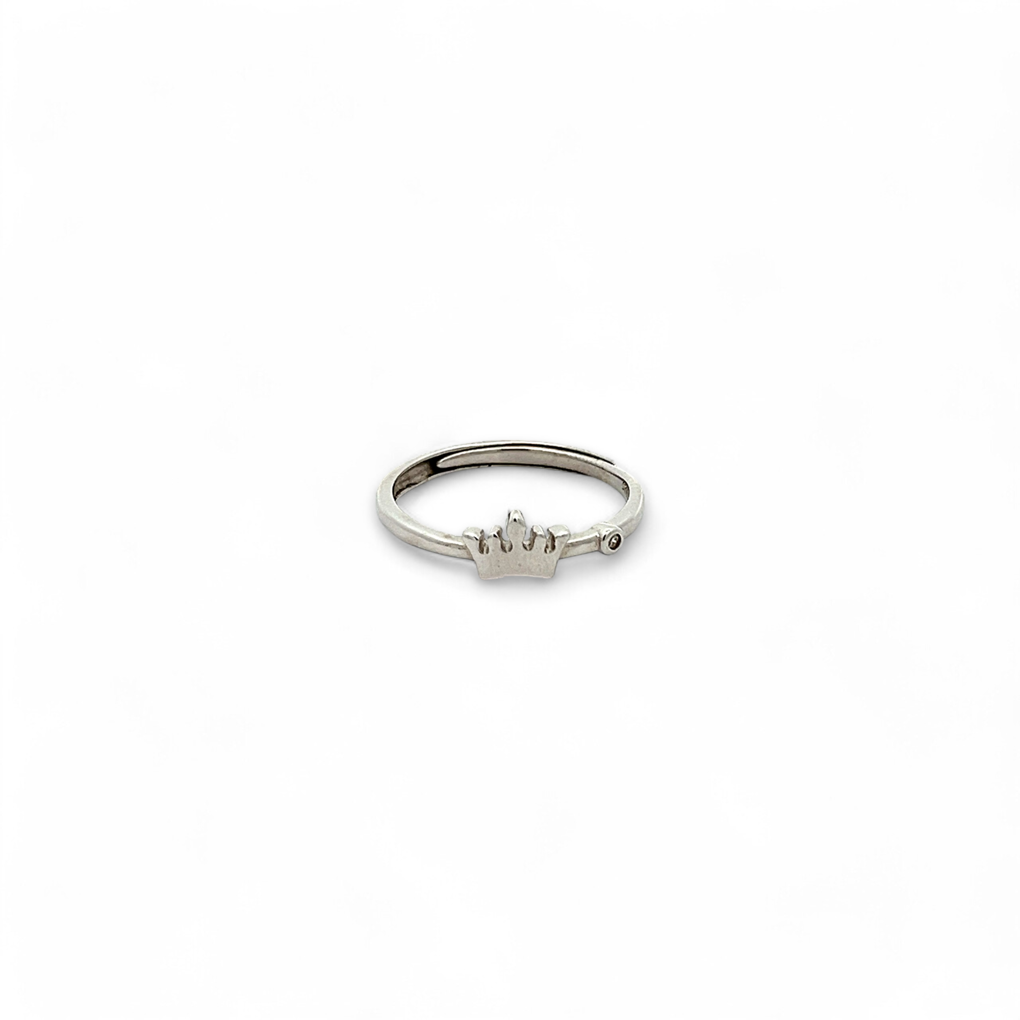 Purpleluck Angelina 925 Silver Ring. Trendy adjustable and simple daily wear ring for women and girls
