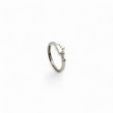 Purpleluck Angelina 925 Silver Ring. Trendy adjustable and simple daily wear ring for women and girls