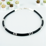 Purpleluck Twilight Grace 925 Silver Anklet traditional black anklet for women. Trendy and minimal anklet for daily wear