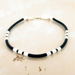 Purpleluck Midnight Aura 925 Silver Anklet. Trendy and traditional anklet for women. Romantic gift. Everyday wear