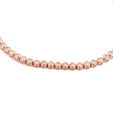 PurpleLuck Rose Gold Dainty Dewdrop Anklet. 925 Silver anklet for women-wedding wear