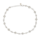 PurpleLuck 925 Silver Cosmic Prism Anklet festive wear traditional anklet