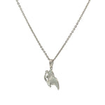 PurpleLuck Ava 925 Silver Butterfly Pendant. Charming party wear pendant with elegant design for women an girls.