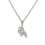 PurpleLuck Ava 925 Silver Butterfly Pendant. Charming party wear pendant with elegant design for women an girls.