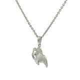 PurpleLuck Ava 925 Silver Butterfly Pendant. Charming party wear pendant with elegant design for women an girls.