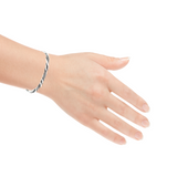 The Artisan's Weave 925 Silver Bracelet