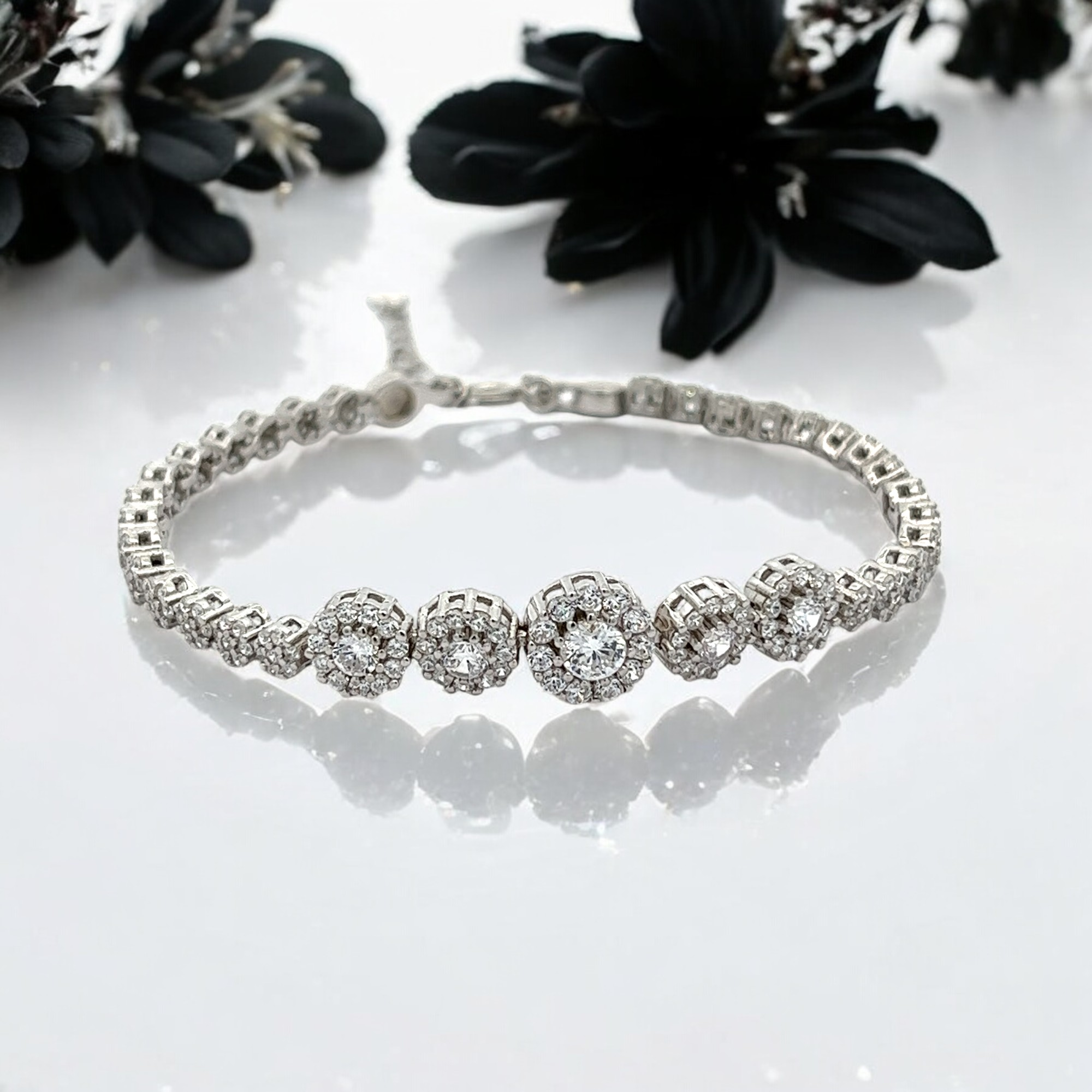 PurpleLuck betty Silver Bracelet
