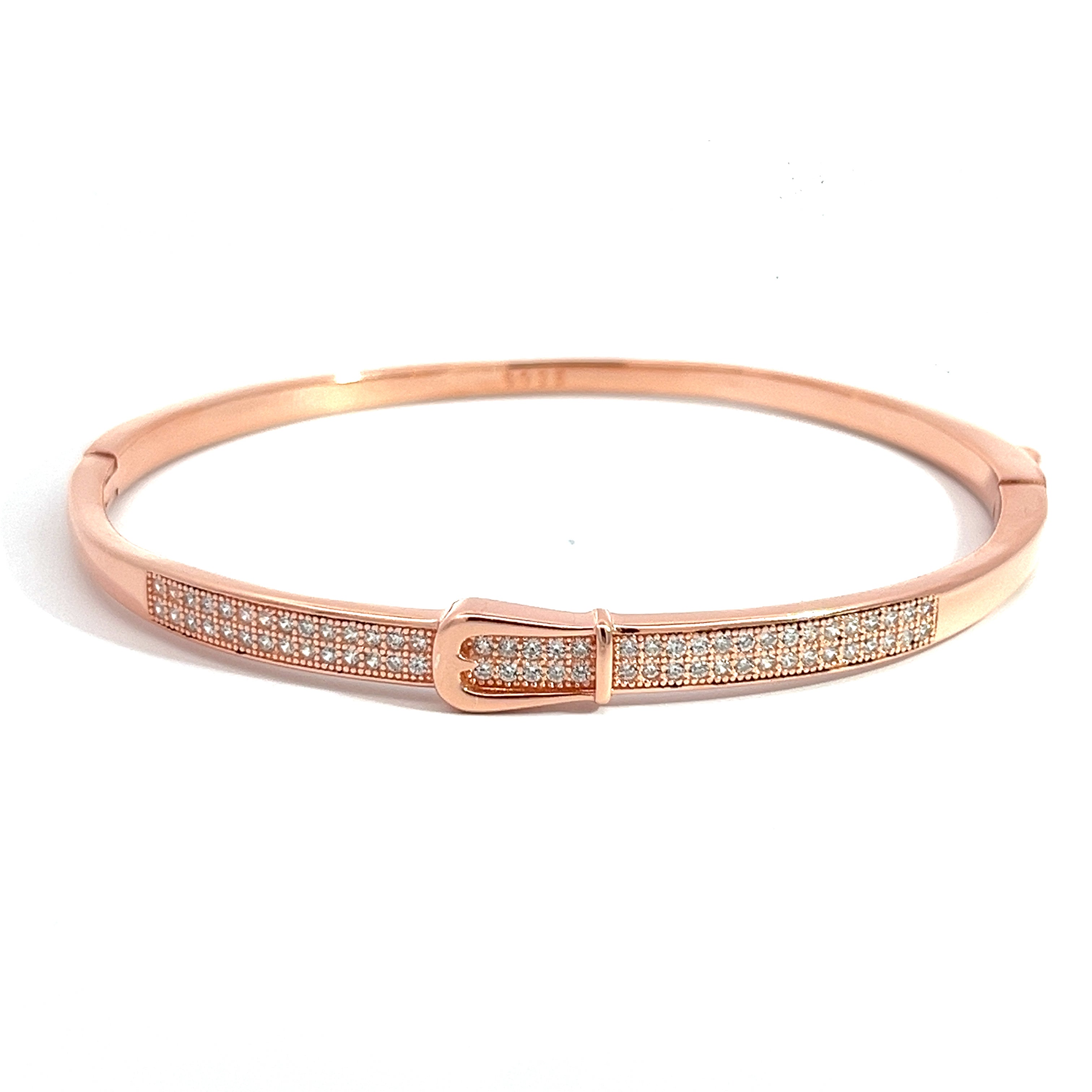 PurpleLuck Office Girl 925 Silver Diamond Bracelet. Dainty and charming bracelet for simple daily wear