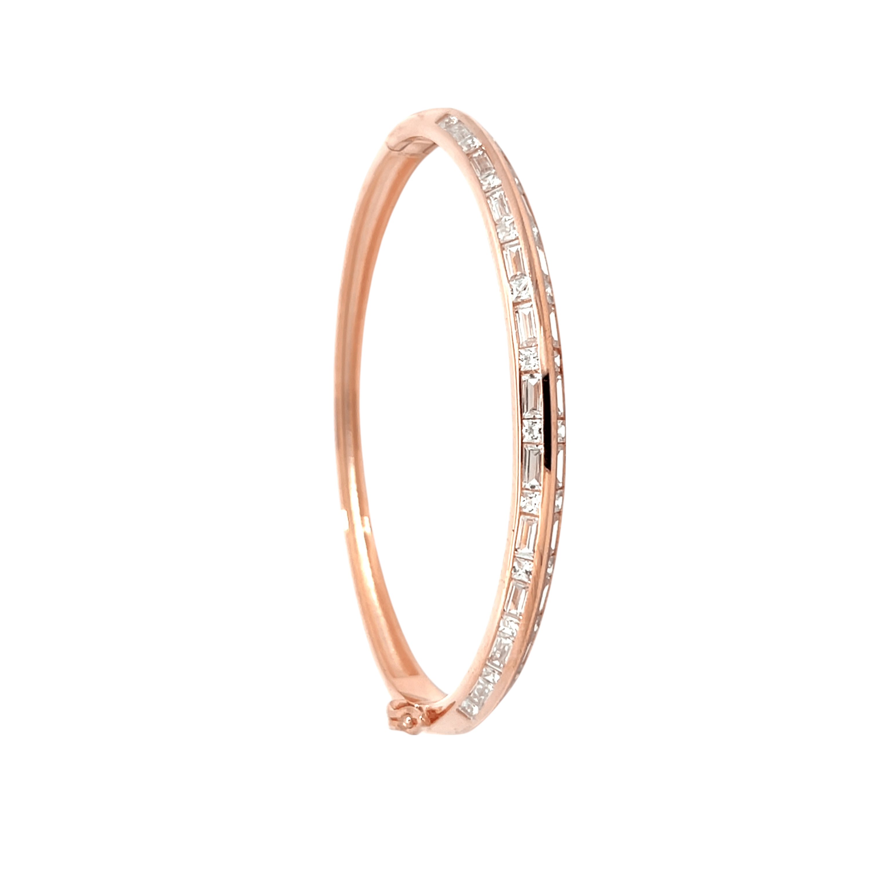 Purpleluck Rose Gold Lumiere Bracelet festive wear rose gold plated romantic gift for women