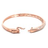 Purpleluck Rose Gold Lumiere Bracelet festive wear rose gold plated romantic gift for women