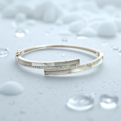 Purpleluck Stellar Grace 925 Silver Bracelet modern trendy bracelet for women and girls