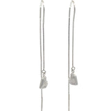PurpleLuck Candice 925 Silver Thread Earrings for Birthday and Valentine Day gift for Girlfriend and Wife. Charm and elegant design