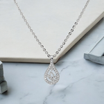 PurpleLuck Cara 925 Silver Pendant- Dainty and elegant everyday wear. Rakshabandhan, Wedding and Valentine day gift