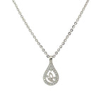 PurpleLuck Cara 925 Silver Pendant- Dainty and elegant everyday wear. Rakshabandhan, Wedding and Valentine day gift