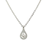 PurpleLuck Cara 925 Silver Pendant- Dainty and elegant everyday wear. Rakshabandhan, Wedding and Valentine day gift