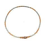 PurpleLuck Clara 925 Silver Italian Anklet. Simple and elegant daily wear ankle jewelry for women and girls