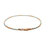 PurpleLuck Clara 925 Silver Italian Anklet. Simple and elegant daily wear ankle jewelry for women and girls