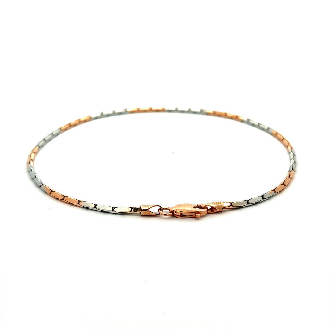 Elsa 925 Silver Gold Plated Italian Bracelet minimal style bracelet perfect for gifting