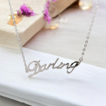 PurpleLuck Darling 925 Silver Pendant Simple and charming jewelry for women and girls
