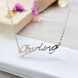 PurpleLuck Darling 925 Silver Pendant Simple and charming jewelry for women and girls