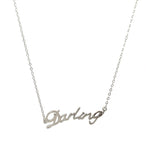 PurpleLuck Darling 925 Silver Pendant Simple and charming jewelry for women and girls