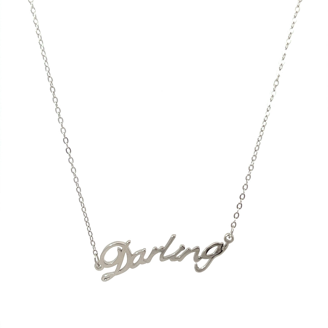 PurpleLuck Darling Silver Pendant